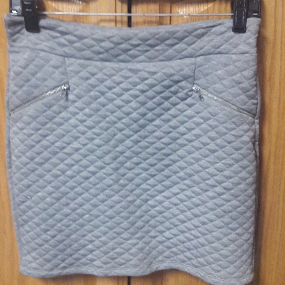 Gray skirt